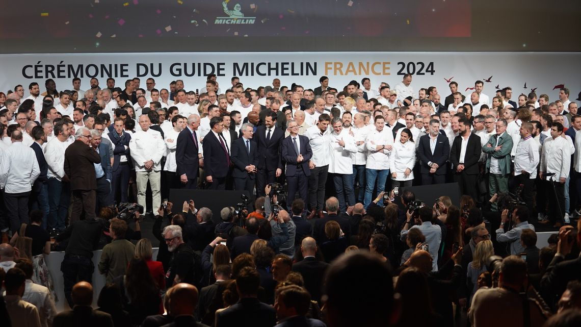 Michelin Guide France 2024 ceremony