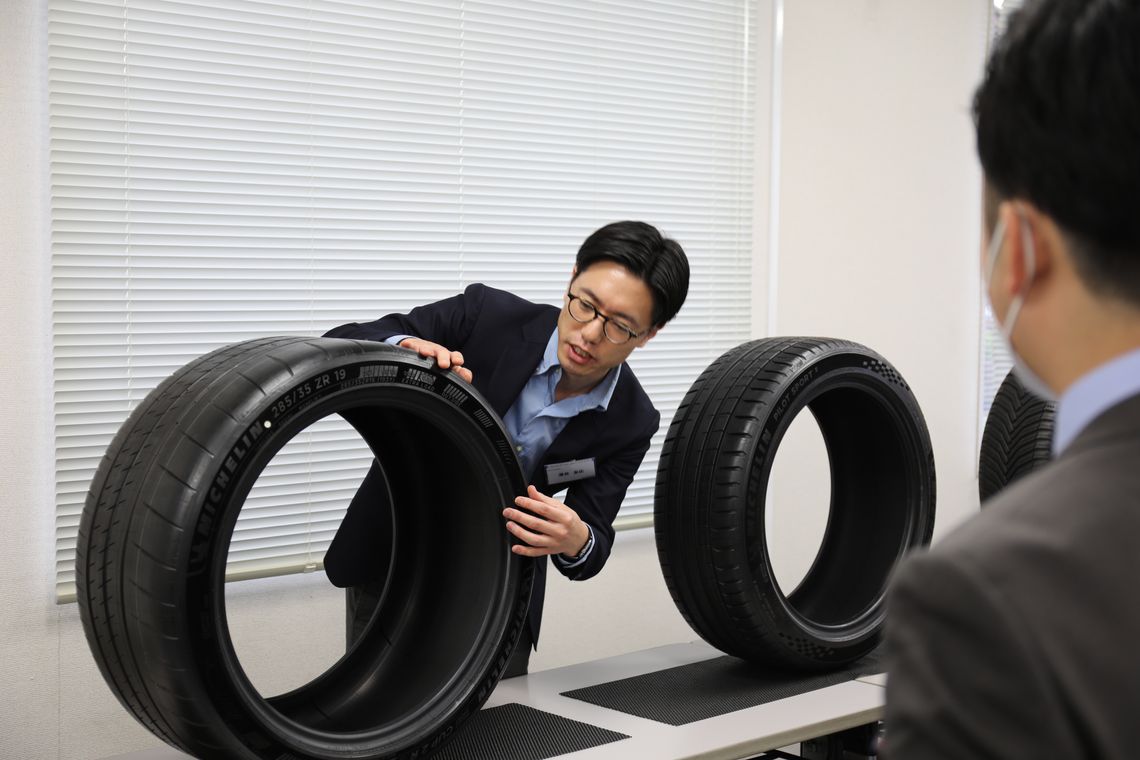 photo japan ota tire design explanation