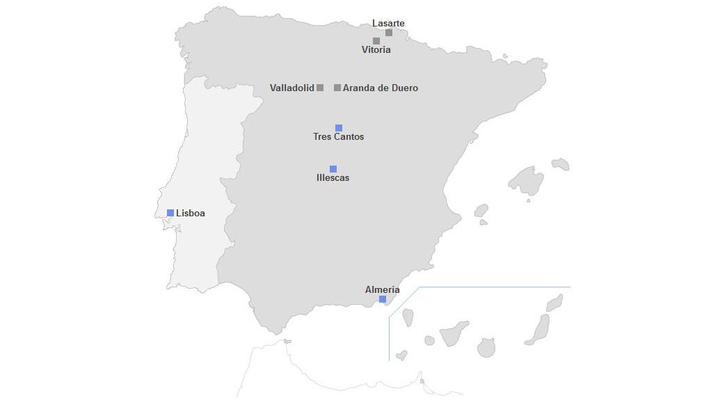Empleo centros michelin en España