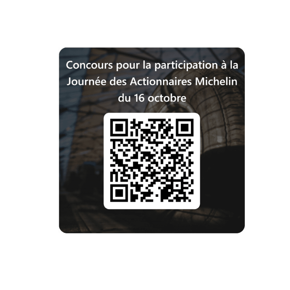 QR code to scan to participate to random draw