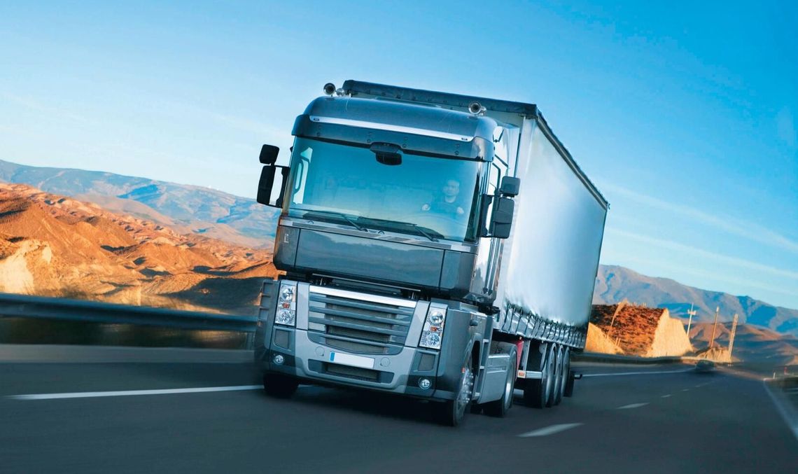 Image montrant un camion de marchandises